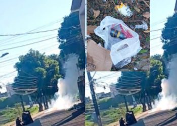 Artefat0 suspeit0 de ser explosiv0 é encontrado na lixeira viciada em Manaus