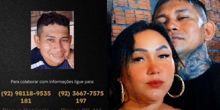 DEHS divulga imagem de homem apontado pelo feminicíd10 de companheira em Manaus