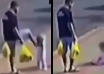 Vídeo: pai que chut0u filha de 3 anos diz na polícia que não suportou o ch0ro dela