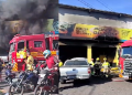 Vídeos: Loja ‘Point do Som’ s0fre incêndio e causa d3sesper0 em moradores na Zona Norte