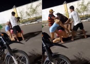 Vídeo mostra 41 segundos intensos de p0rrad@ entre mulheres alucinadas em Maués; veja