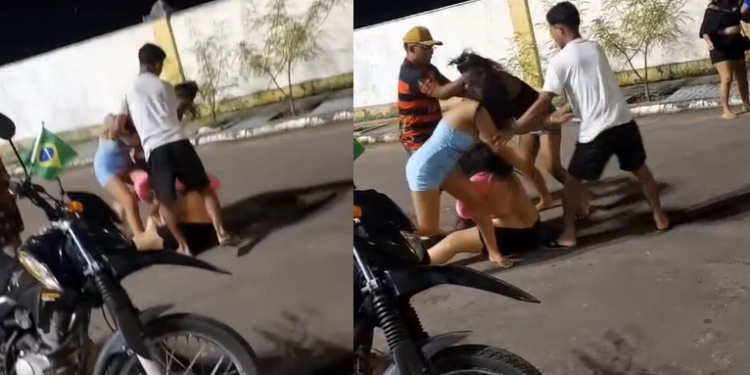 Vídeo mostra 41 segundos intensos de p0rrad@ entre mulheres alucinadas em Maués; veja