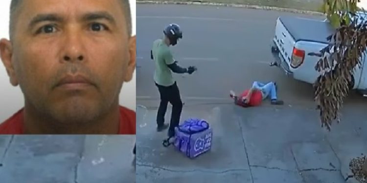 Vídeo: veja momento em que bandid0 dá vários tir0s e homem m0rre na rua