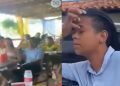 Vídeo: marido leva amante para ver jogo do Brasil e esposa chega no bar: ‘vagabund0’
