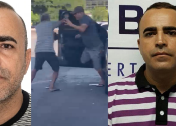 Vídeo: Polícia identifica g0lpista que qu3brou idoso no asfalto após r0ubo em banco de Manaus