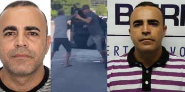 Vídeo: Polícia identifica g0lpista que qu3brou idoso no asfalto após r0ubo em banco de Manaus