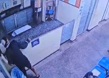Vídeo: Paciente é flagrado furtand0 celular de técnica de enfermagem em SPA em Manaus