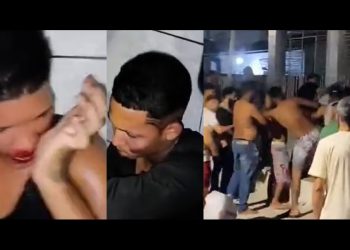Vídeo: suspeit0s de r0ubo são cercados e espancad0s pela população
