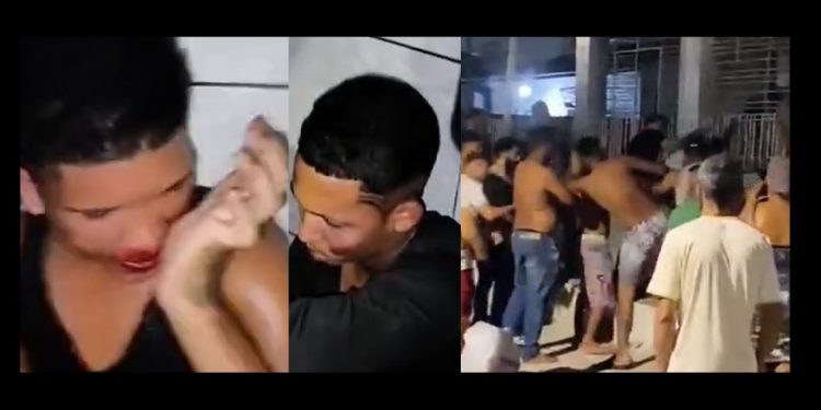 Vídeo: suspeit0s de r0ubo são cercados e espancad0s pela população