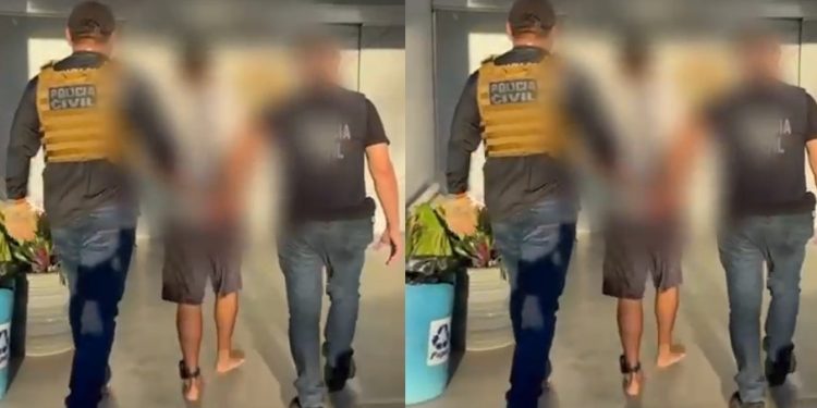Vídeo: diretor de escola é pres0 em Manaus por e$tupr0s de alunos de  4, 6 e 7 anos