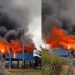 Veja: Incêndio destrói casa por completo e assusta moradores de comunidade no interior do AM