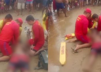 Tragédia na Ponta Negra: jovem se af0ga e m0rre após entrar em área de risco