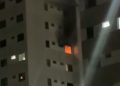 Vídeo: Chamas atingem apartamento no 10º andar de condomínio em Manaus