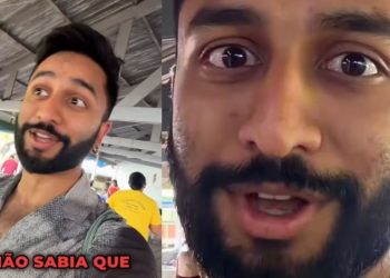 Vídeo: influenciador indiano afirma que moradores de Manaus parecem pessoas da Índia