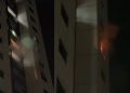 Fogo toma apartamento de condomínio na Ponta Negra; veja o vídeo
