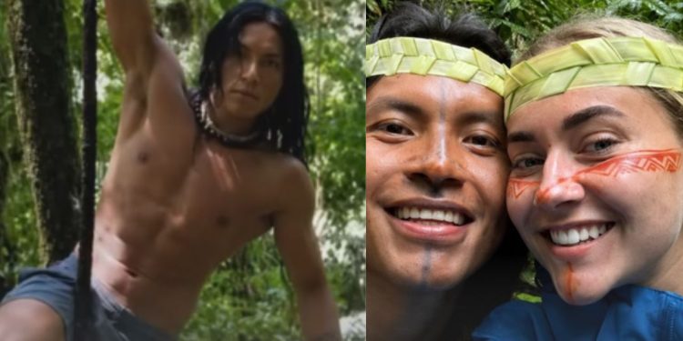 Da Austrália à Amazônia: mulher larga tudo para viver com indígena