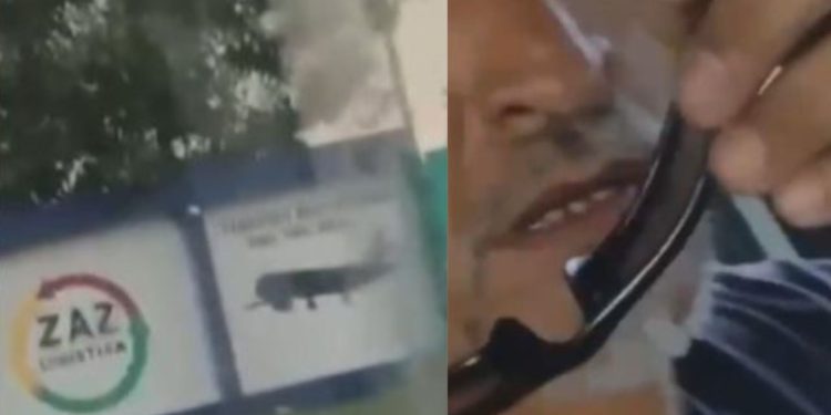 Caminhoneiro aparece com rosto ferido e denuncia agressão de seguranças dentro de empresa no Distrito
