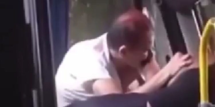 Veja: Briga em ônibus termina com motorista mordendo passageira