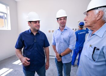Roberto Cidade vistoria obras de revitalização do SPA Eliameme Rodrigues Mady e do Hospital Tropical