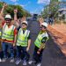Roberto Cidade acompanha o andamento das obras de pavimentação em Autazes