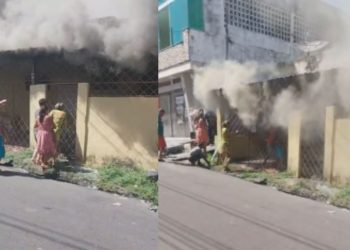 Vizinho invade casa em chamas e salva homem que estava amarrado no Santo Antônio