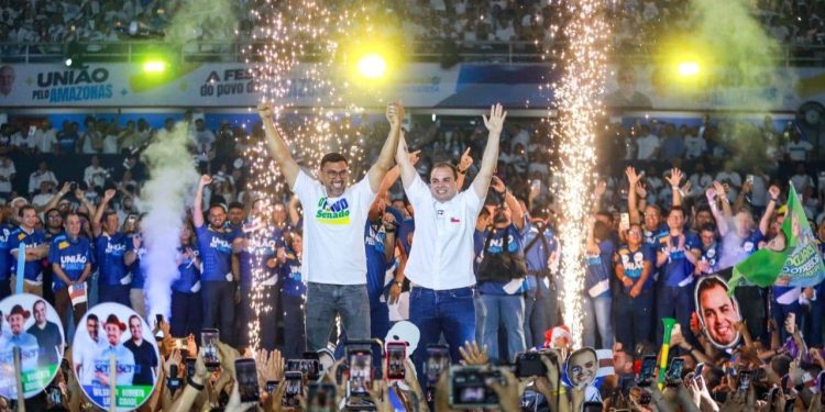 Cidade lança candidatura com Arena lotada e recado à oposição: “Vou responder com trabalho”