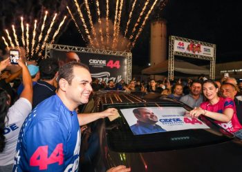 Roberto Cidade dá início à campanha eleitoral com mobilização na capital e no interior