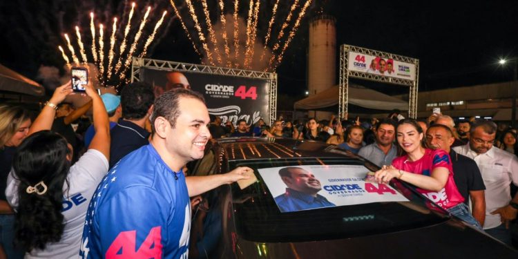 Roberto Cidade dá início à campanha eleitoral com mobilização na capital e no interior