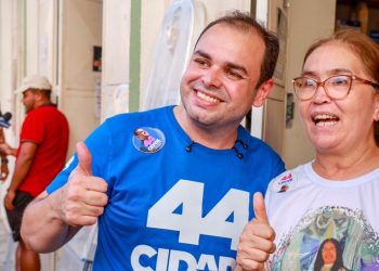 Roberto Cidade leva campanha às ruas do Santo Antônio e reforça compromisso com avanços no Amazonas