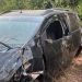 Mãe e filho ficam feridos após carro capotar três vezes na BR-174
