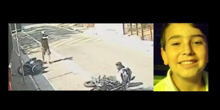 Veja vídeo completo do assalt0 que mat0u o filho do policial e o bandid0 na rua