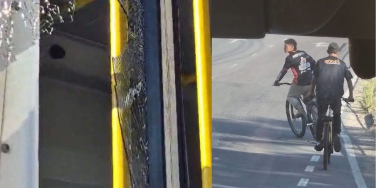 Sinetram repudia ataque a ônibus e registra B.O. após ação de dupla em Manaus