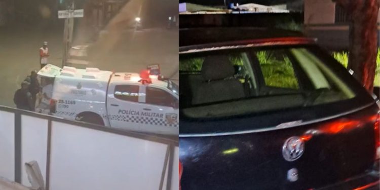 Ao tentar fugir da PM, motorista fura barreira em alta velocidade e acaba preso em Itacoatiara