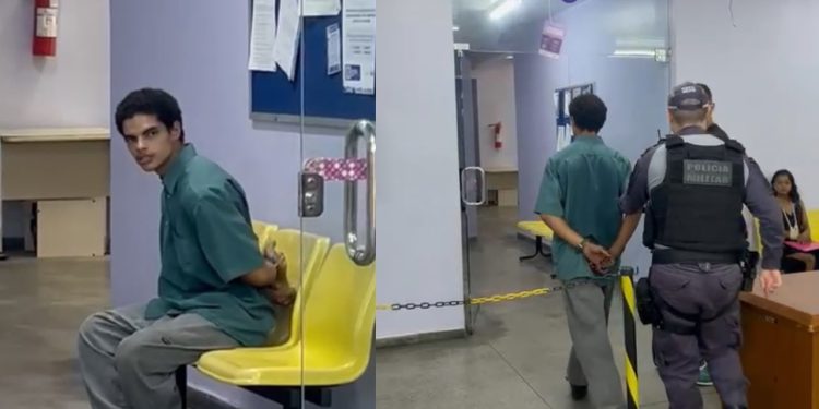 Polícia prende sobrinho que ameaçava e agredia tio idoso e tia em tratamento contra o câncer