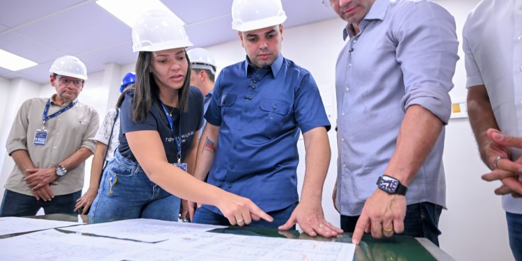Governador Roberto Cidade vistoria obras que ampliam e modernizam estrutura do SPA São Raimundo