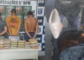Tentativa de levar 21 kg de skunk para Manaus termina com três presos em Coari