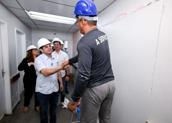 Governador Roberto Cidade vistoria obras da Maternidade Azilda Marreiro, na zona norte de Manaus