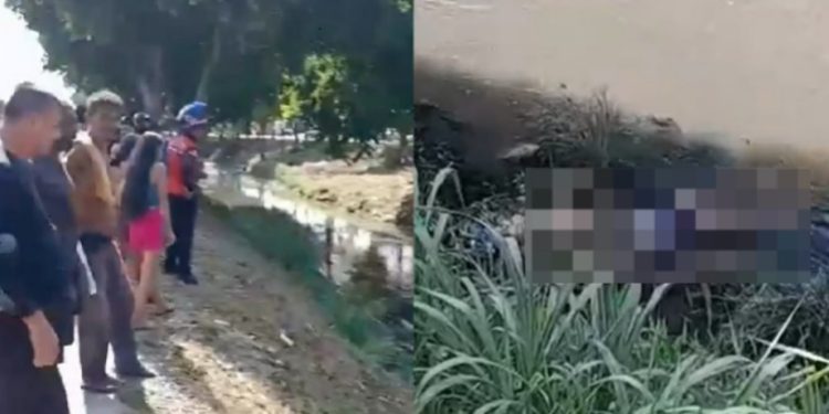Vídeo: suspeito de r0ubo pula no igarapé em Manaus após ser apedrejad0 na cabeça