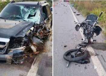 Casal m0rre em colisã0 frontal na BR-174 durante fim de semana de Festa do Cupuaçu