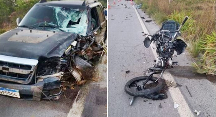 Casal m0rre em colisã0 frontal na BR-174 durante fim de semana de Festa do Cupuaçu