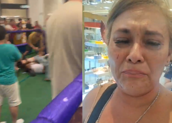 Vídeo: Mãe de cr1ança autista denunc1a agressã0 dentro de shopping em Manaus após cr1se do filho