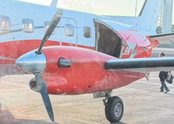 Susto no ar: avião que ia para Borba faz pouso de emergência em Manaus após falha nos flaps