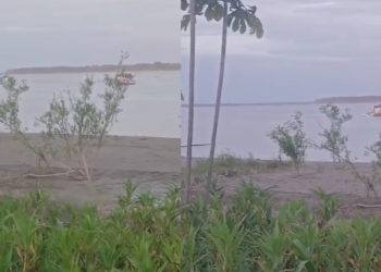 Vídeo: Avião de pequeno porte cai em rio no Amazonas e moradores resgatam destroços
