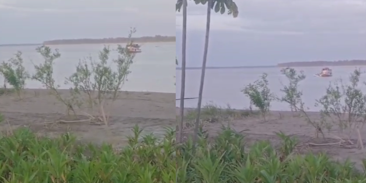 Vídeo: Avião de pequeno porte cai em rio no Amazonas e moradores resgatam destroços