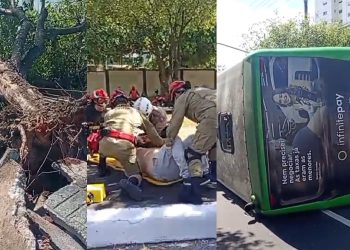 Vídeo: passageira diz que motorista do 221 que cap0tou em Manaus ‘estava muito cansado’ 