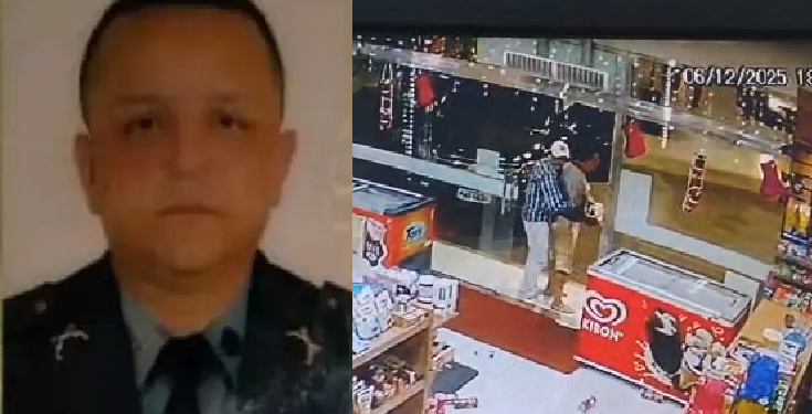 Vídeo: Atendente é x1ngado de ‘v1adinh0’ por PM bêbado que destru1u loja em Manaus