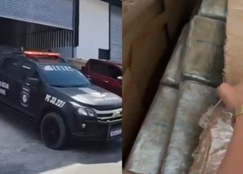 Vídeo: Galpão na Cidade Nova ‘até o tucupi’ com 700 kg de dr0ga é desarticulado e homem é pr3s0
