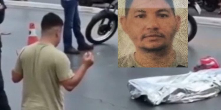 Vídeo: filho se ajoelha e reza diante do corp0 do pai m0rto por atr0pelamento