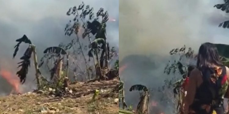 Vídeo: lixão de Manacapuru pega fogo e preocupa moradores da área