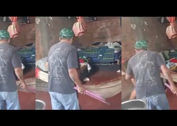 Vídeo muito forte: pai é filmado espancand0 a filha pequena em Manaus e acaba pres0
